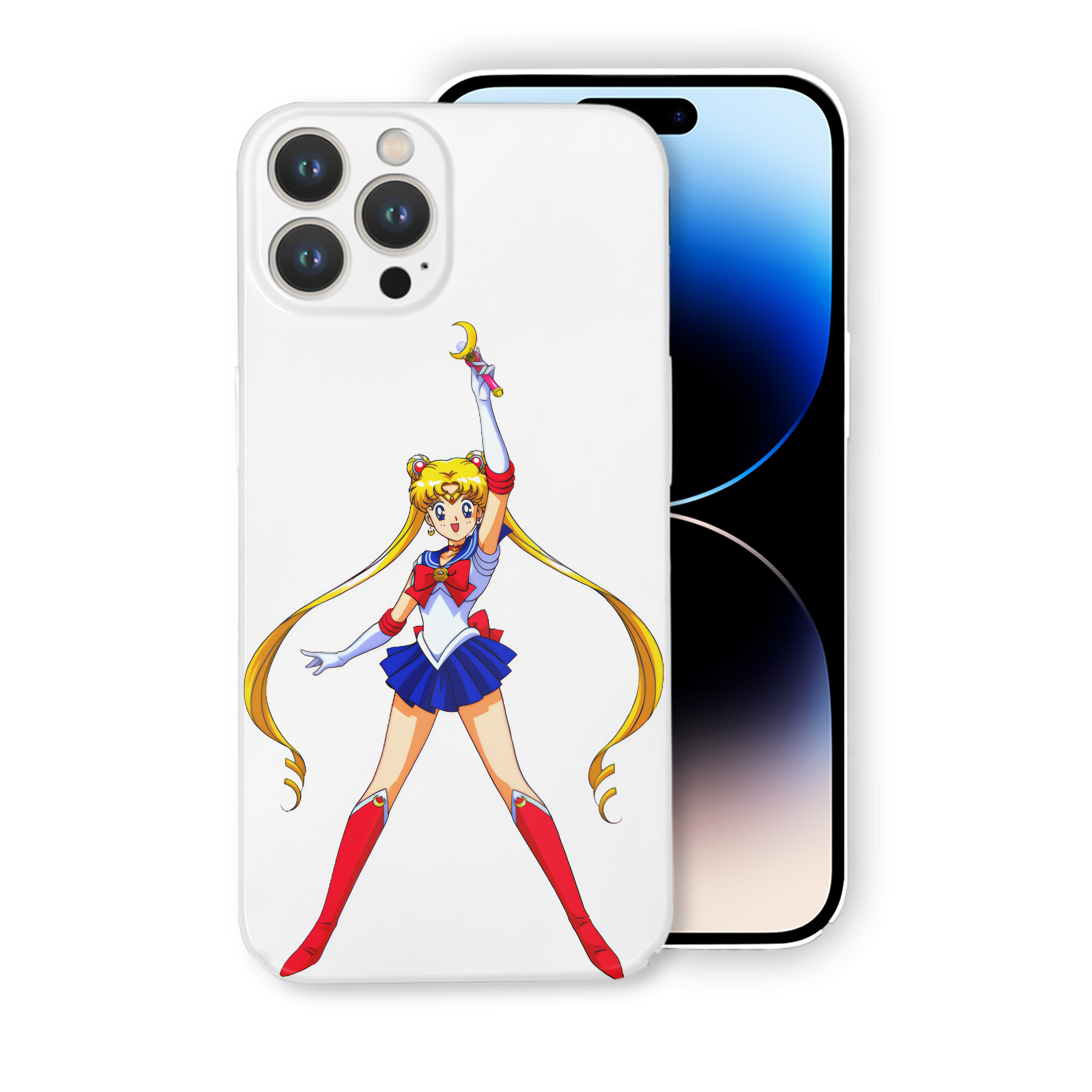 （画像用） 美少女戦士セーラームーン 月野 うさぎ つきの うさぎ Sailor Moon Tsukino Usagi 【iPhone 14シリーズ対応】ハードケース